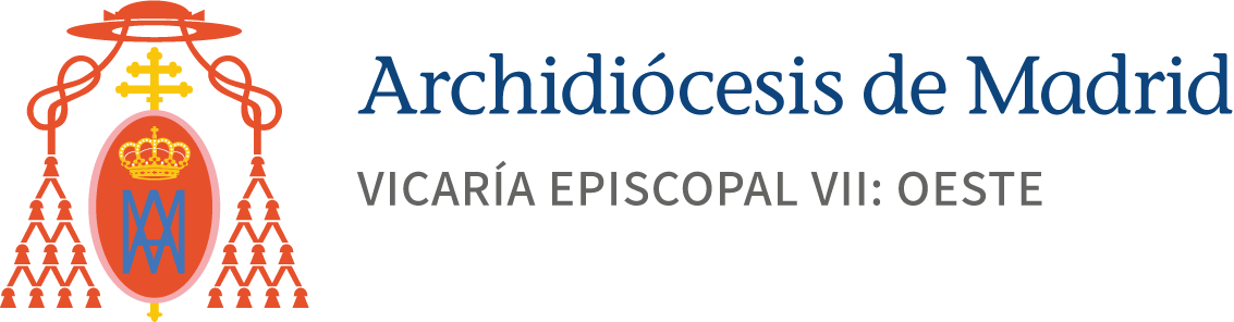 Imagotipo horizontal en color de Vicaría Episcopal Oeste